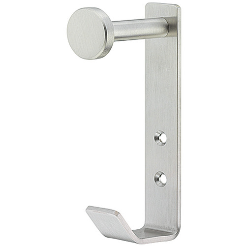 Hafele 842.34.010 Stainless Steel Double Wardrobe Hook