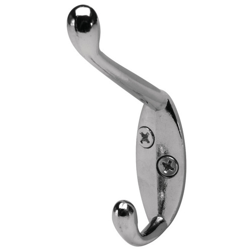 Hafele 885.06.209 Coat Hook, 18x55x90 mm (W x D x H)