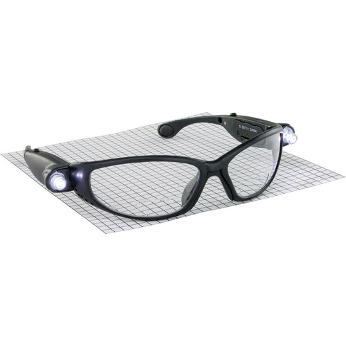 Hafele 007.48.047 LED Safety Glasses with Magnification Anti-Fog
