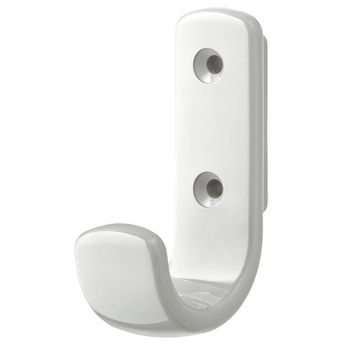 Hafele 842.52.199 Polyamide Coat Hook, 24x48x75 mm (WxDxH)