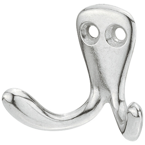 Hafele 845.11.802 Polished Aluminum Wardrobe Hook