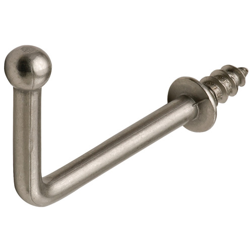 Hafele 510.86.602 Ball Point Hook for 4mm Holes