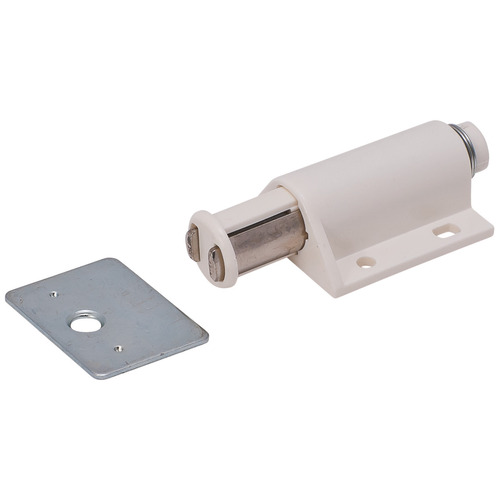 Hafele 245.60.807 Magnetic Pressure Push Latch, 0.5 kg Pull
