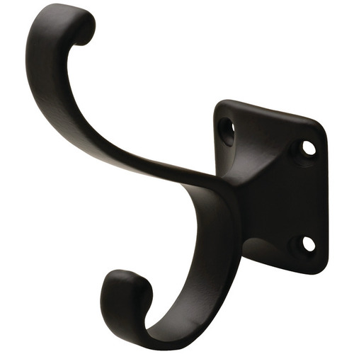 Hafele 845.08.120 Hat Coat Hook, 32 x 78 x 91 mm (W x D x H)