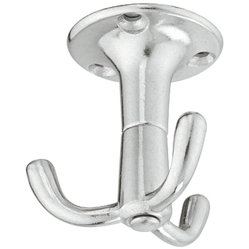 Hafele 846.52.808 Aluminum Triple Ceiling Hook - 3 Hooks