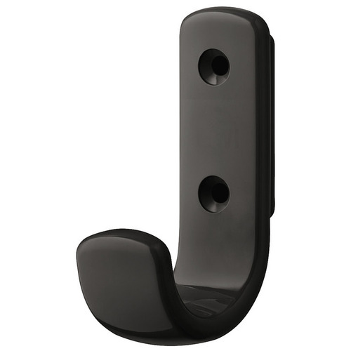 Hafele 842.52.190 Polyamide Coat Hook, 24x48x75 mm (WxDxH)