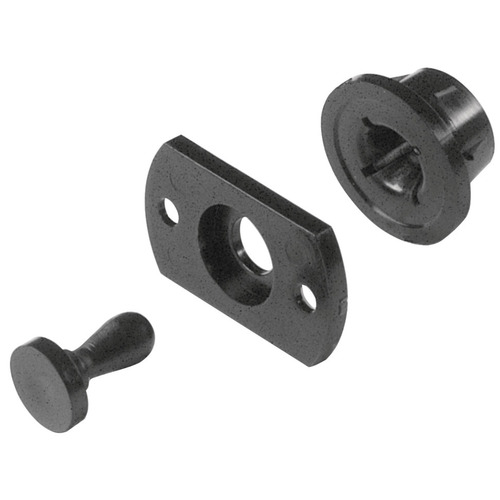 Hafele 260.71.303 Black Plastic Speaker Panel Connector