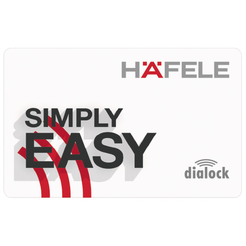 Hafele 917.64.078 Dialock KC Key Card User