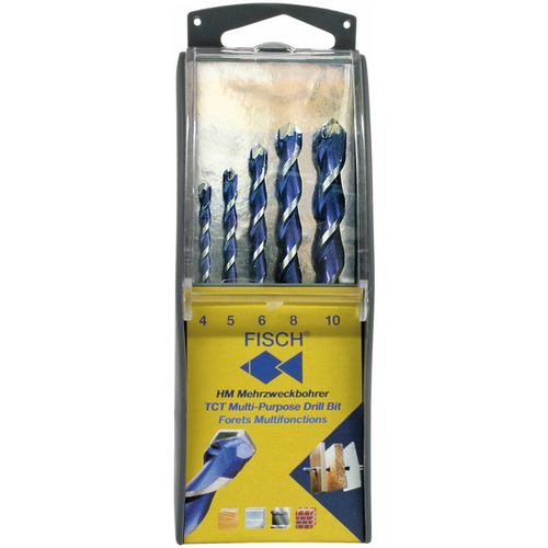 Hafele 001.74.000 Multipurpose Carbide Tip Drill Bit Set