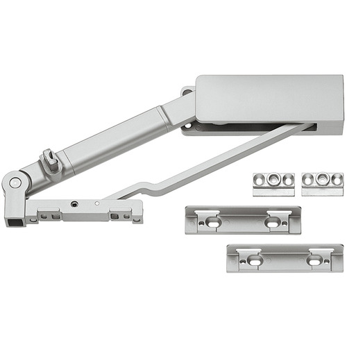 Hafele 407.32.907 Lateral Swing Fitting, Swingfront 20 FB for Wood/Aluminum Frame Doors