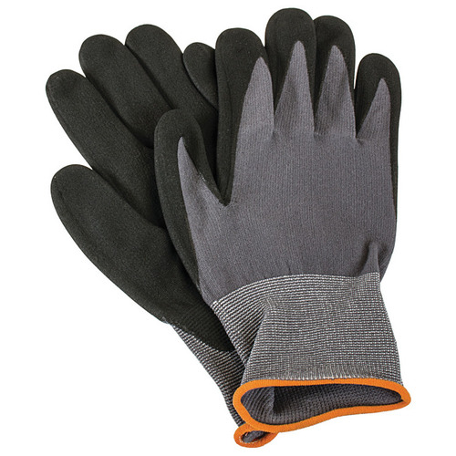 Hafele 007.64.581 Stealth Glove - Black Nitrile Coated Nylon/Spandex Blend