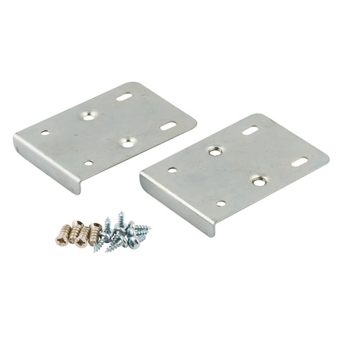 Hafele 260.22.958 Cabinet Repair Plates with Pre-Mounted Euro Screws for Hinge Mounting