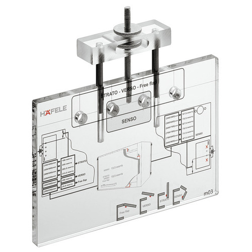 Hafele 372.64.893 Front Panel Bracket Drilling Jig