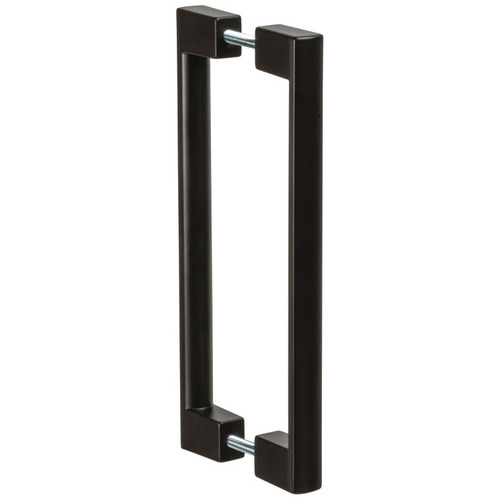Hafele 902.00.701 Black Back-to-Back Door Pull
