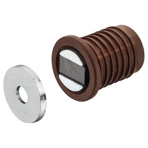 Hafele 246.19.101 Magnetic Catch, 2.5-3.5 kg Pull, 13.6 mm Drill Hole