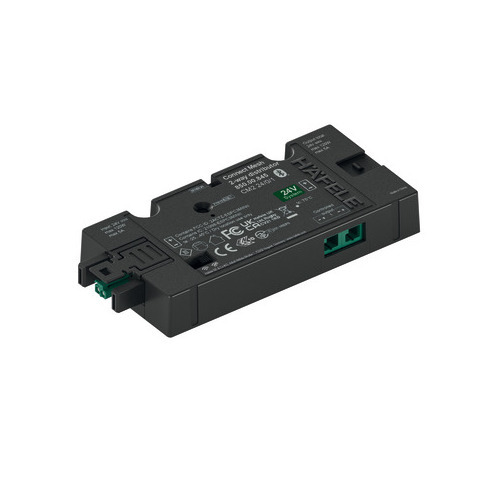 Hafele 850.00.845 Connect Mesh 2-Way Distributor, Hafele Connect Mesh, switchable wired-wireless switching, 2-pin (monochrome) 24 V