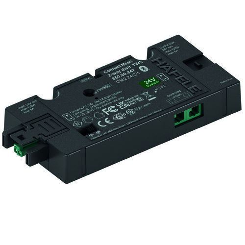 Hafele 850.00.847 Connect Mesh 2-Way Distributor, Hafele Connect Mesh, 2-pin (multi-white 2-wire technology) 24V, switchable wired-wireless switching