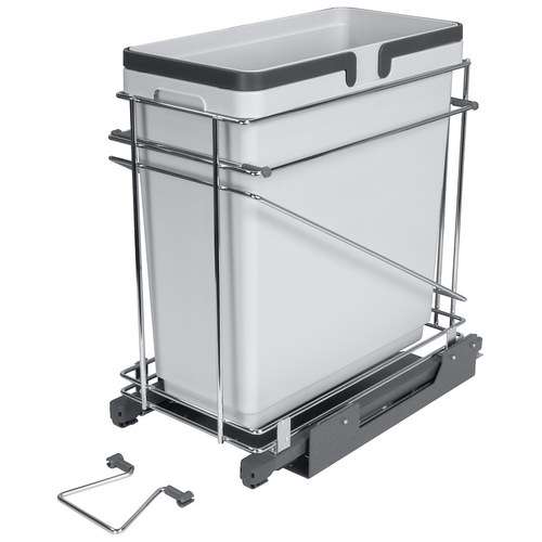 Hafele 503.00.524 EZPAM Single Pull-Out Waste Bin