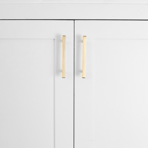 Hapny Home D515-SB Diamond Satin Brass 4