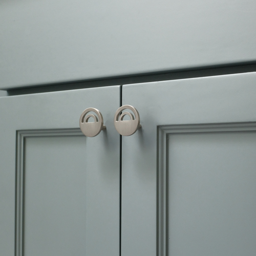 Hapny Home H22-SN Horizon Satin Nickel Cabinet Knob