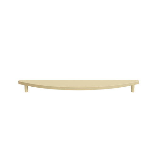 Hapny Home HM1023-SB Half Moon Appliance Pull Satin Brass 18