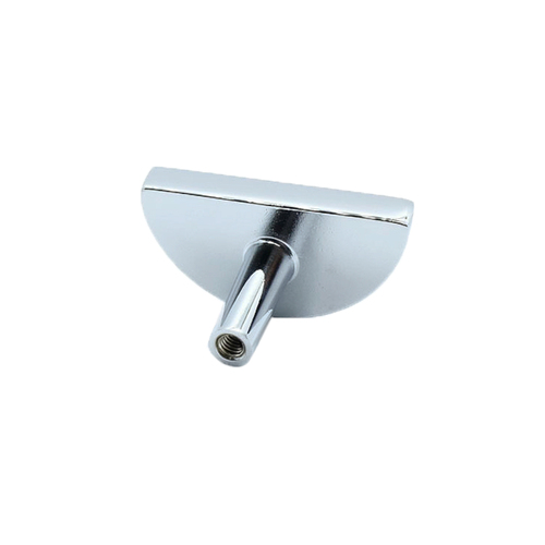 Hapny Home HM19-PC Half Moon Cabinet Knob Polished Chrome