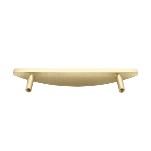 Hapny Home HM550-SB Half Moon Cabinet Pull Satin Brass 4