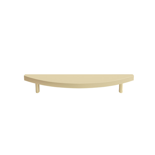 Hapny Home HM551-SB Half Moon Cabinet Pull Satin Brass 6