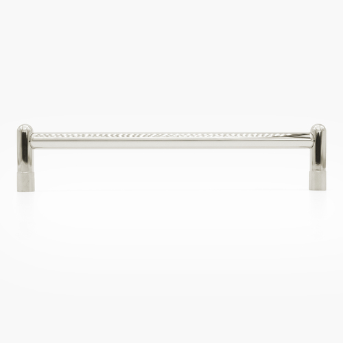 Hapny Home K1031-PN Knurled Appliance Pull Polished Nickel 12
