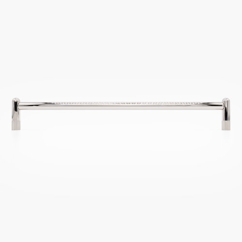 Hapny Home K1032-PN Knurled Appliance Pull Polished Nickel 18