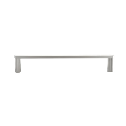 Hapny Home R1004-SN Ribbed Satin Nickel 12