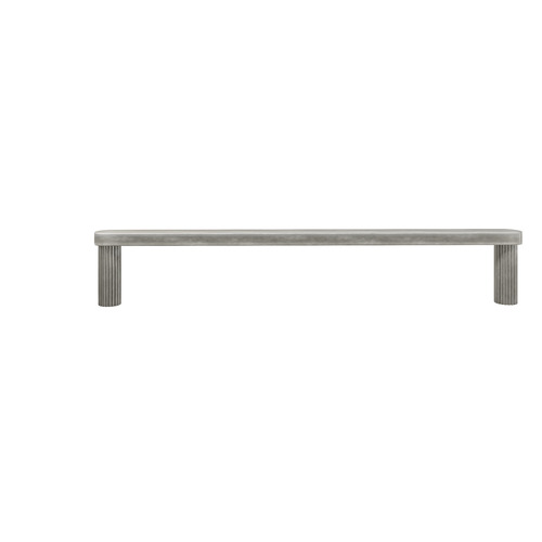Hapny Home R1004-WN Ribbed Appliance Pull Weathered Nickel 12