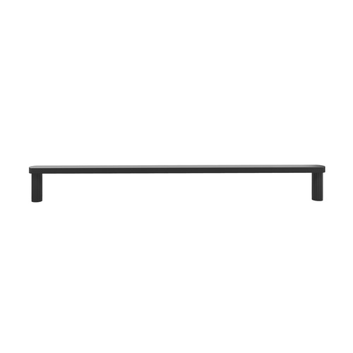 Hapny Home R1005-MB Matte Black Ribbed 18