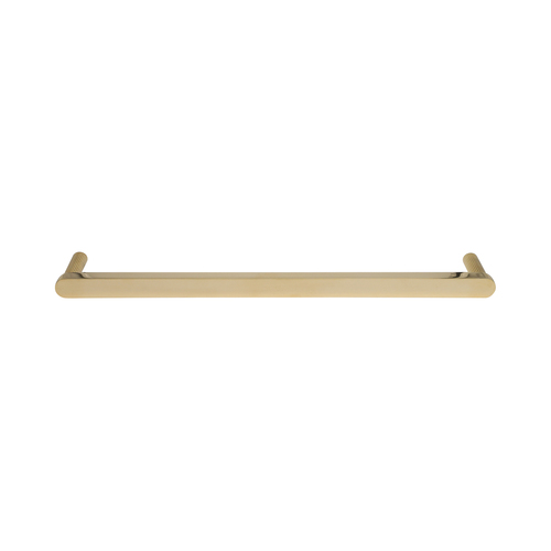 Hapny Home R1005-ULPB Ribbed Appliance Pull Unlacquered Brass 18