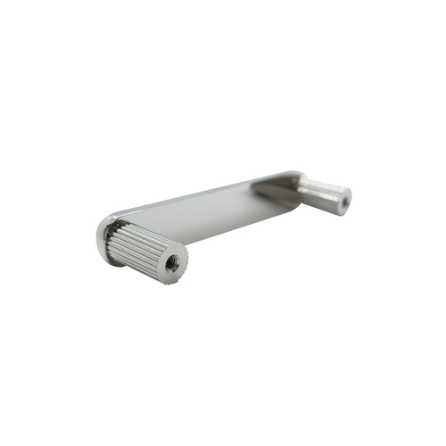 Hapny Home R508-PN Ribbed Cabinet Pull Polished Nickel 96mm