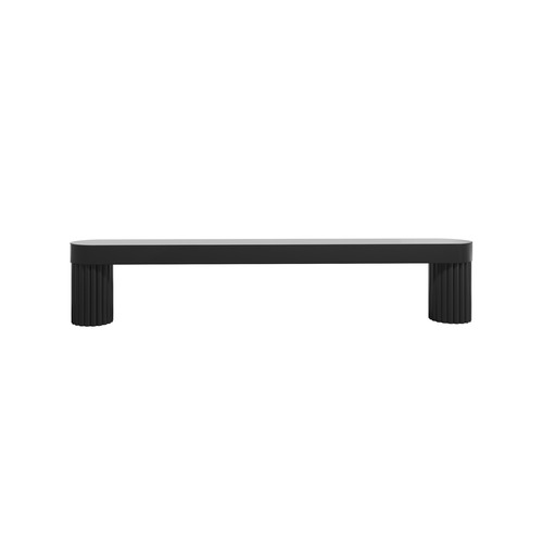 Hapny Home R509-MB Ribbed Cabinet Pull Matte Black 5
