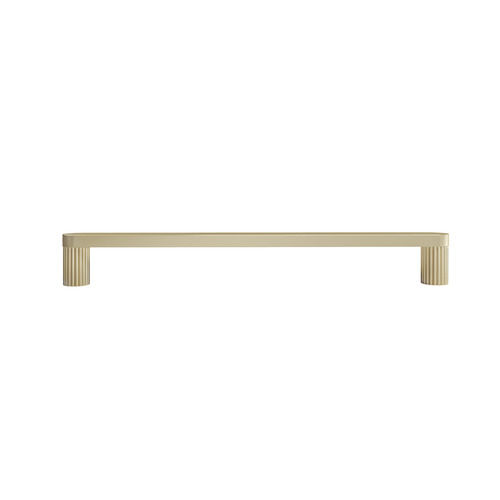 Hapny Home R510-SB Ribbed Cabinet Pull Satin Brass 8