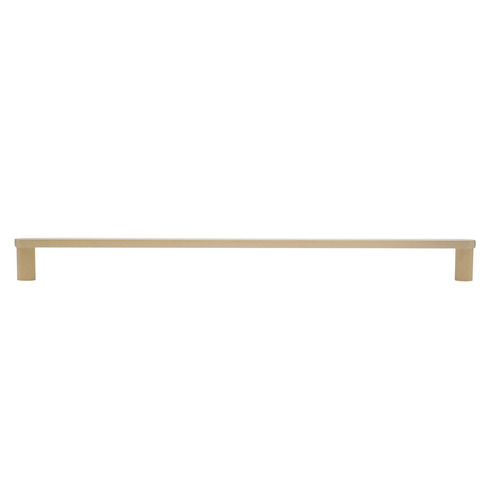 Hapny Home R512-SB Ribbed Cabinet Pull Satin Brass 12