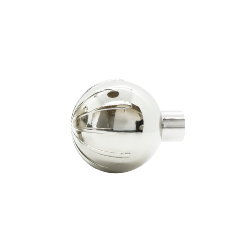 Hapny Home SU13-PN Sunburst Polished Nickel Cabinet Knob