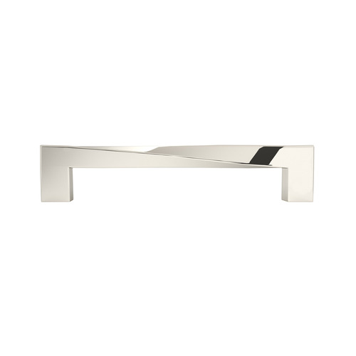 Hapny Home TW1019-PN Twist Appliance Pull Polished Nickel 12