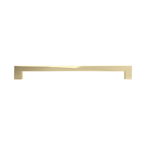 Hapny Home TW1020-SB Twist Appliance Pull Satin Brass 18