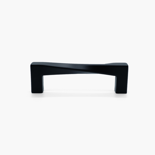 Hapny Home TW543-MB Twist Cabinet Pull Matte Black 96mm