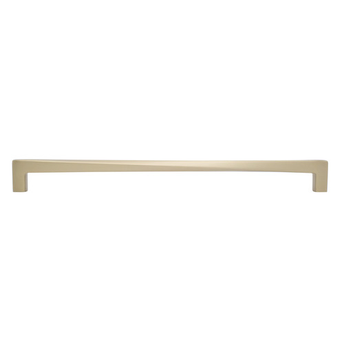 Hapny Home TW547-SB Twist Cabinet Pull Satin Brass 12