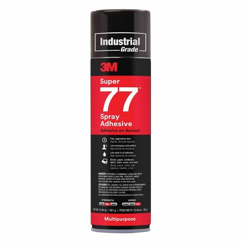 3M 7100014109 Low VOC Super77 Spray Adhesive, 24 oz