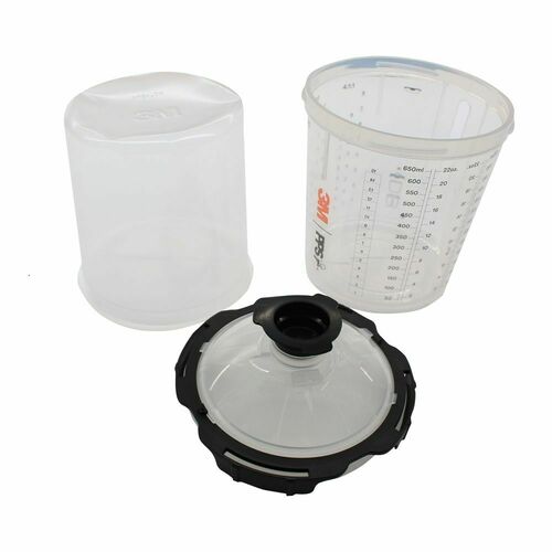 3M 7100284557 50-Std Lid/Liners 200M with 32 Plugs 1 Cup