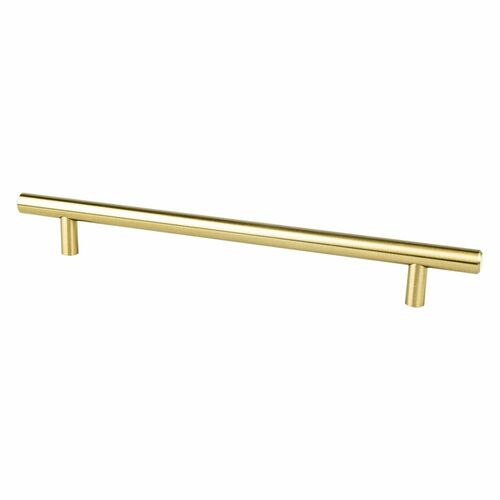 Berenson 0824-2MDB-P Tempo Modern Brushed Gold Pull, 192mm