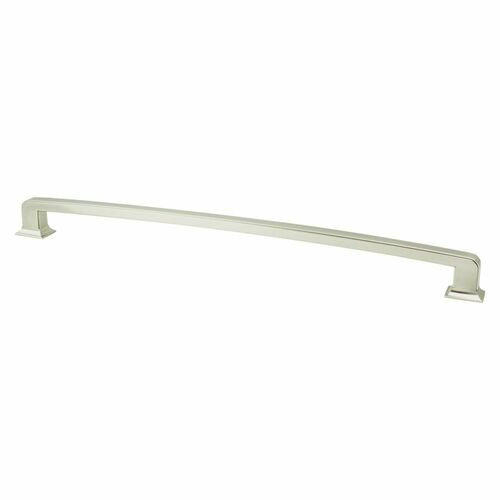 Berenson 2168-1BPN-P 18in Hearthstone Brushed Nickel Pull