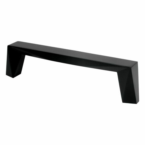 Berenson 2395-1055-P 96mm Matte Black Swagger Pull