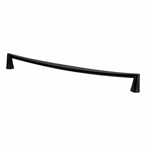 Berenson 2420-1055-P 18in Matte Black DomesticBliss Pull