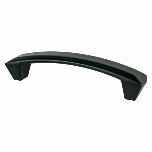Berenson 4208-1055-P Laura 96mm Matte Black Pull